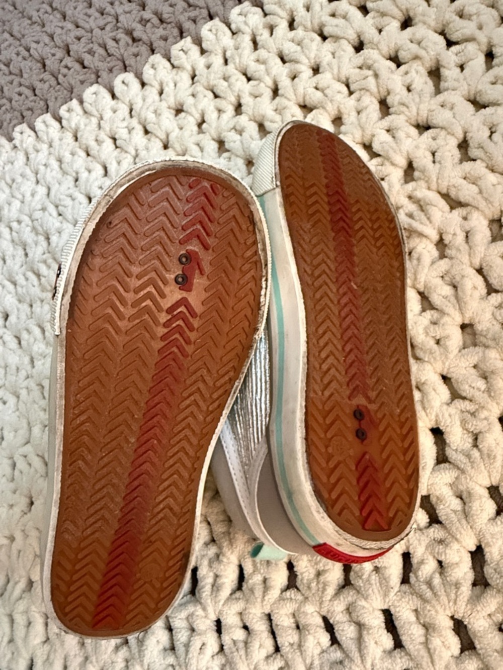 See Kai run Silver Metallic Velcro Sneakers - Picture 2 of 6